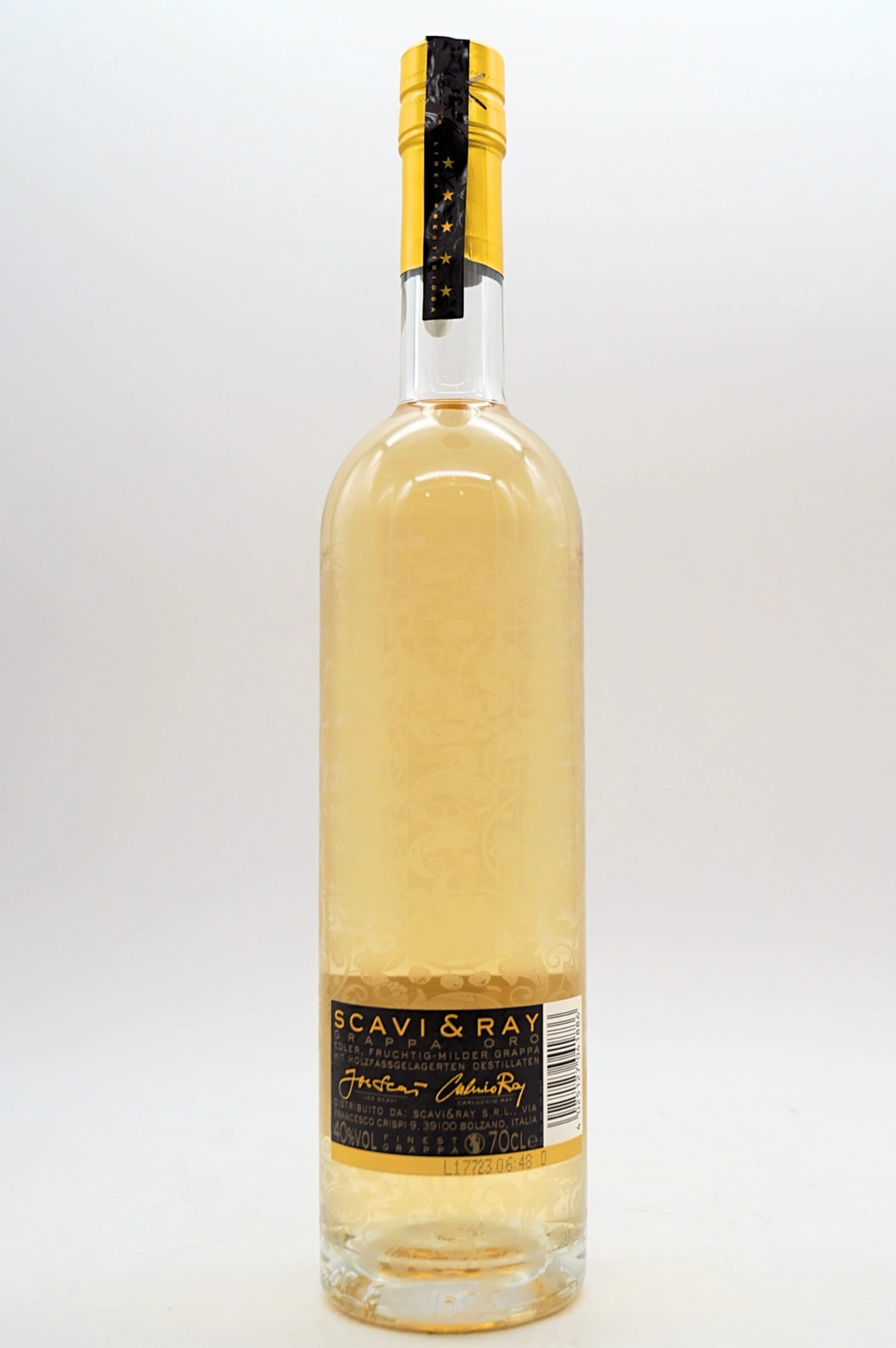 Oro Grappa 6 Flaschen Sparset 3 Oro Grappa 6 Flaschen Sparset – Bild 3