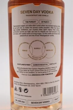 Seven Day Vodka Passionfruit And Vanilla 8 Seven Day Vodka Passionfruit And Vanilla -Edler Wein Genuss dsc01242