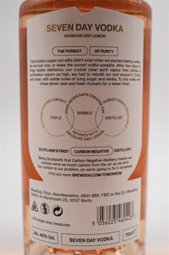 Seven Day Vodka Rhubarb And Lemon 8 Seven Day Vodka Rhubarb And Lemon -Edler Wein Genuss dsc01246