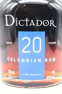 20 Jahre Icon Reserve Rum -Edler Wein Genuss dsc01260
