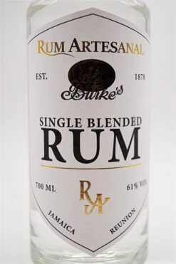 Burke's Single Blended White Rum -Edler Wein Genuss dsc01282