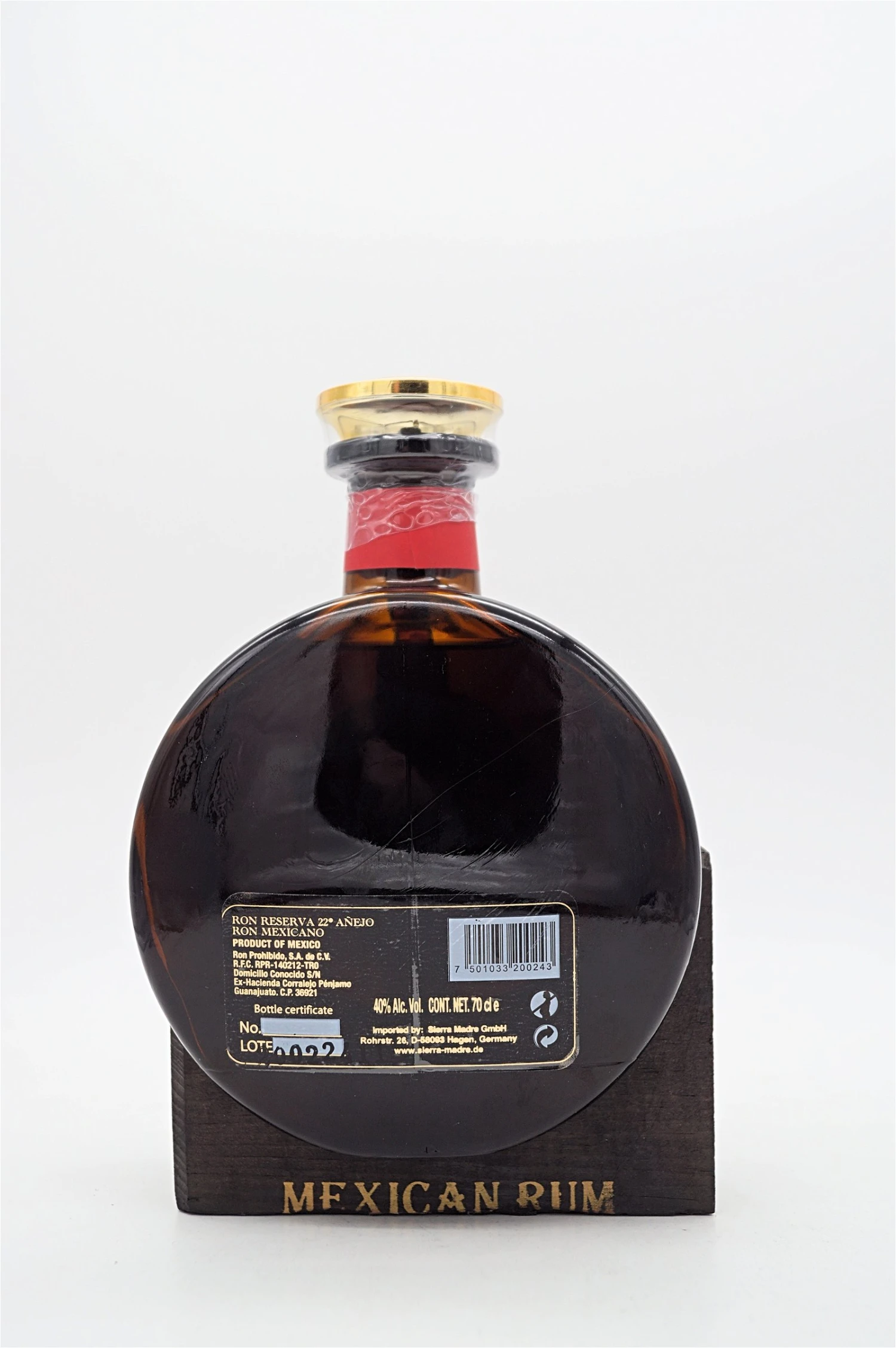 22 Jahre Reserva Ron Mexicano 2 22 Jahre Reserva Ron Mexicano – Bild 2
