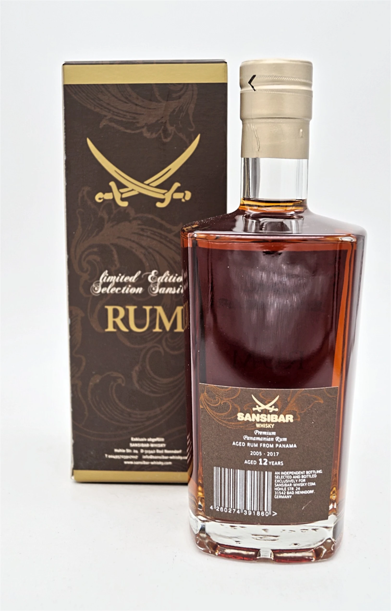 12 Jahre 2005/2017 Limited Edition Premium Panamanian Rum 2 12 Jahre 2005/2017 Limited Edition Premium Panamanian Rum – Bild 2