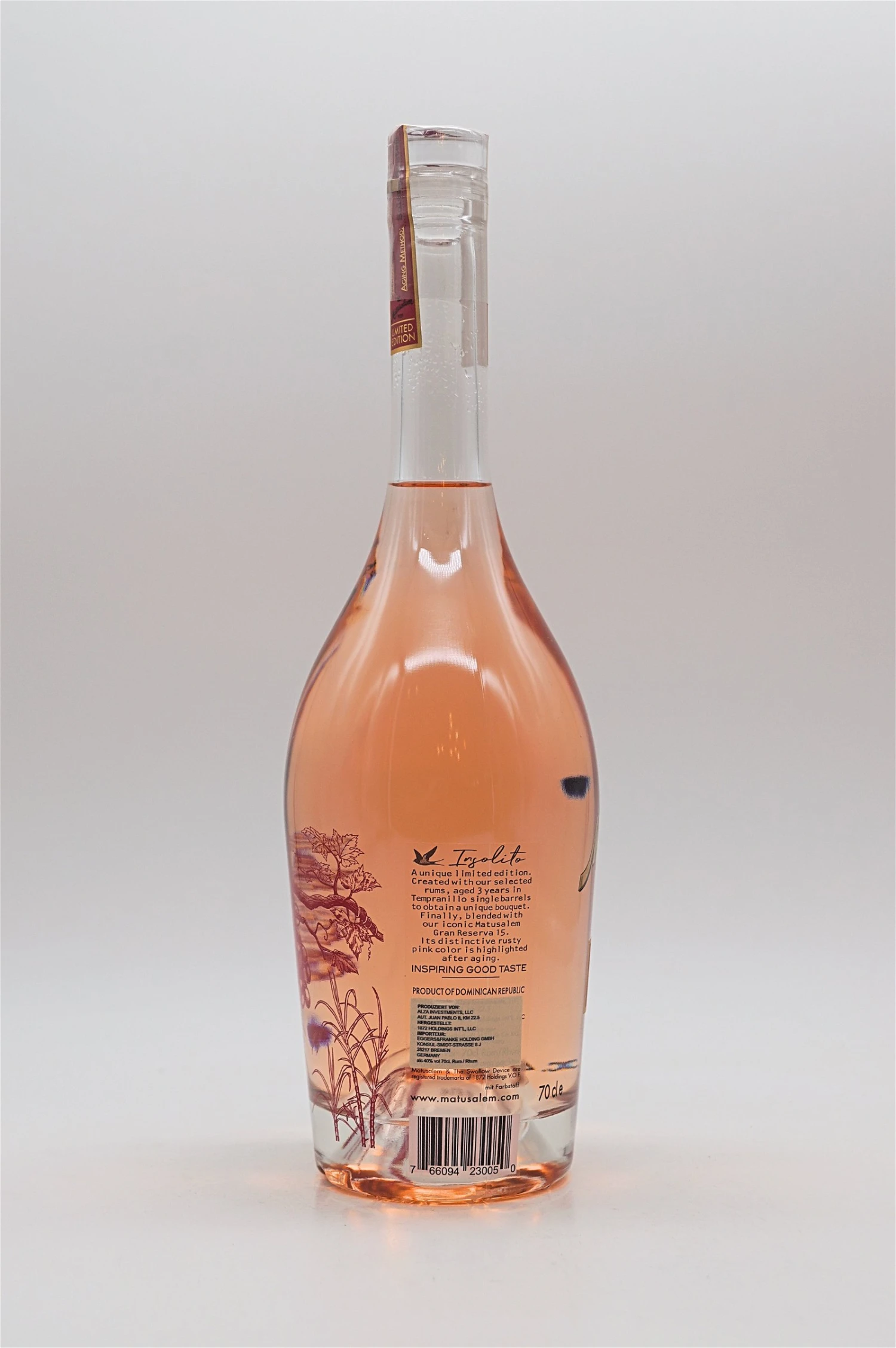 Insolito Wine Cask Rum 2 Insolito Wine Cask Rum – Bild 2