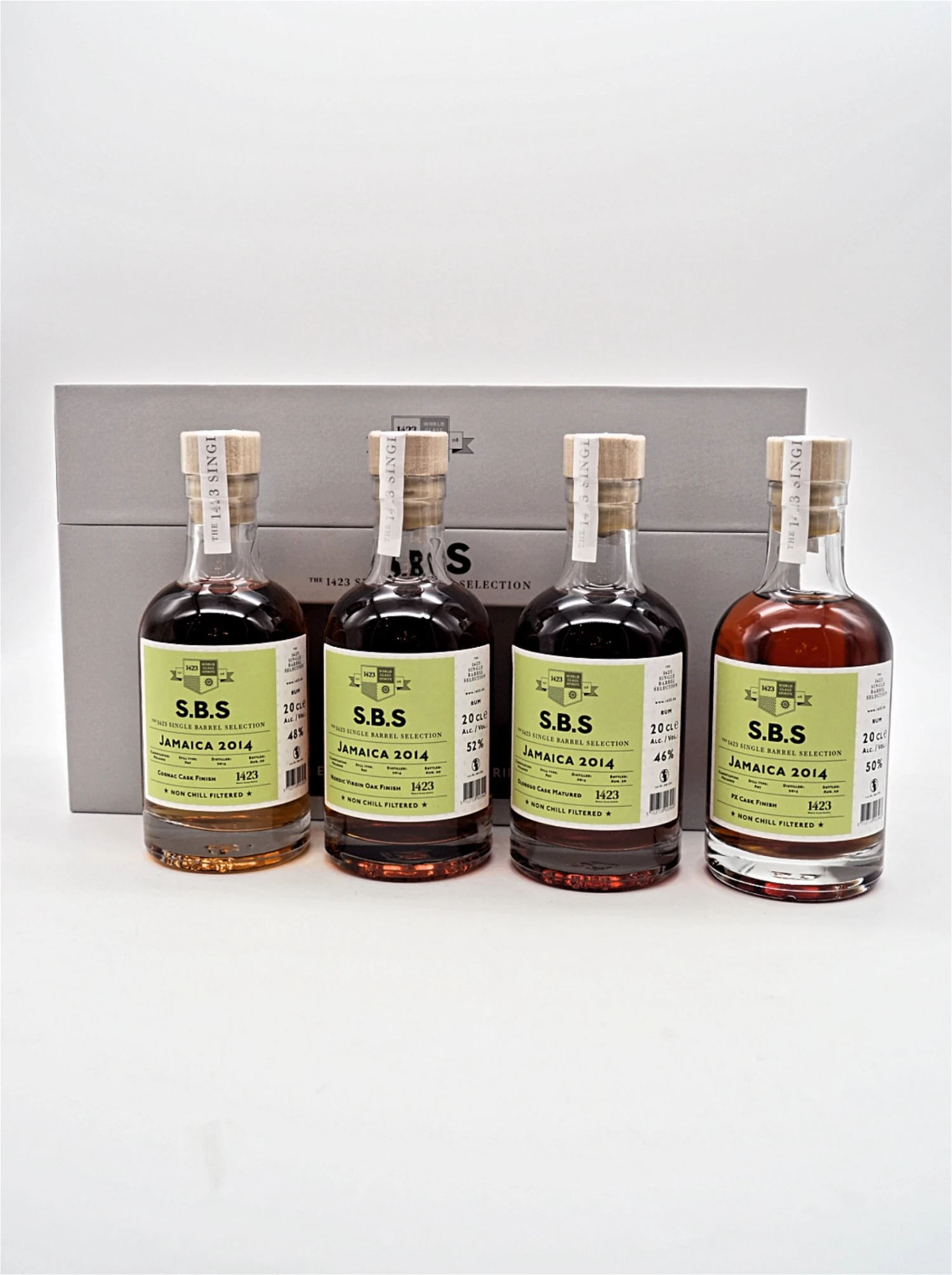 SBS Jamaica 2014 Experimental Cask Series Single Barrel Selection Rum (4x0,2l)) 1 SBS Jamaica 2014 Experimental Cask Series Single Barrel Selection Rum (4x0,2l))