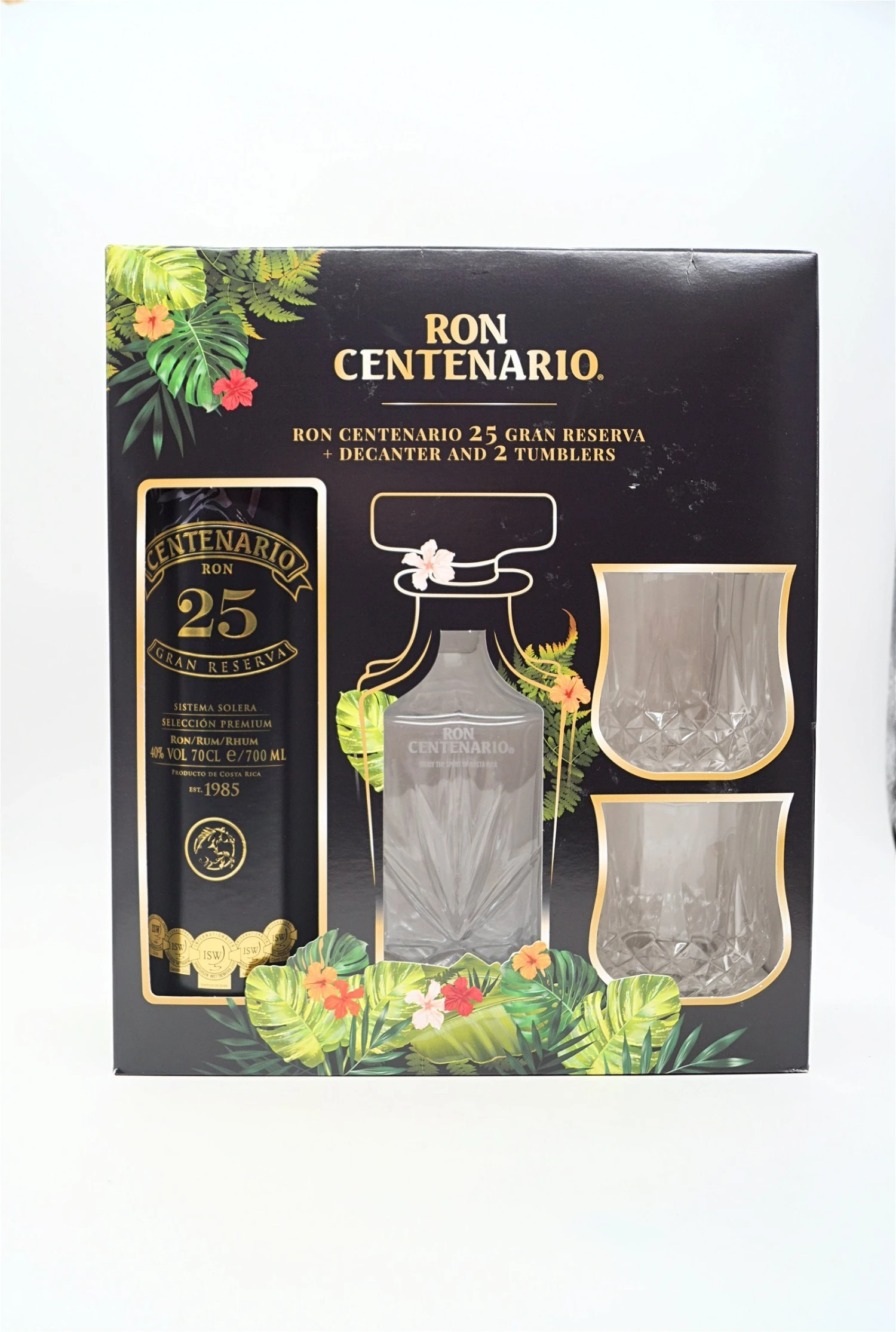 20 Jahre Gran Reserva Mit Decanter Und 2 Tumbler 1 20 Jahre Gran Reserva Mit Decanter Und 2 Tumbler