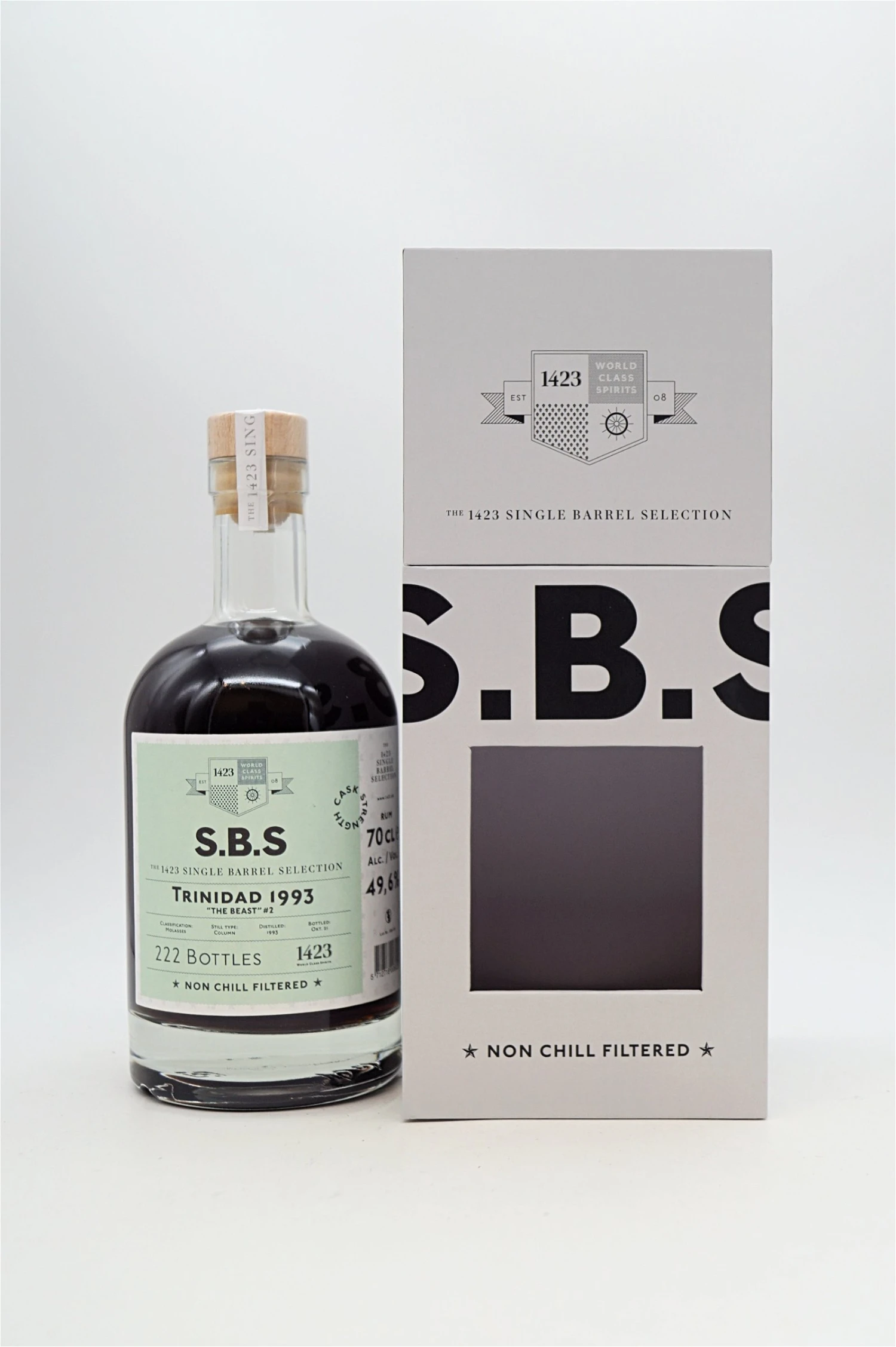 SBS Trinidad 1993 "The Beast" #2 Single Barrel Selection Rum 1 SBS Trinidad 1993 "The Beast" #2 Single Barrel Selection Rum