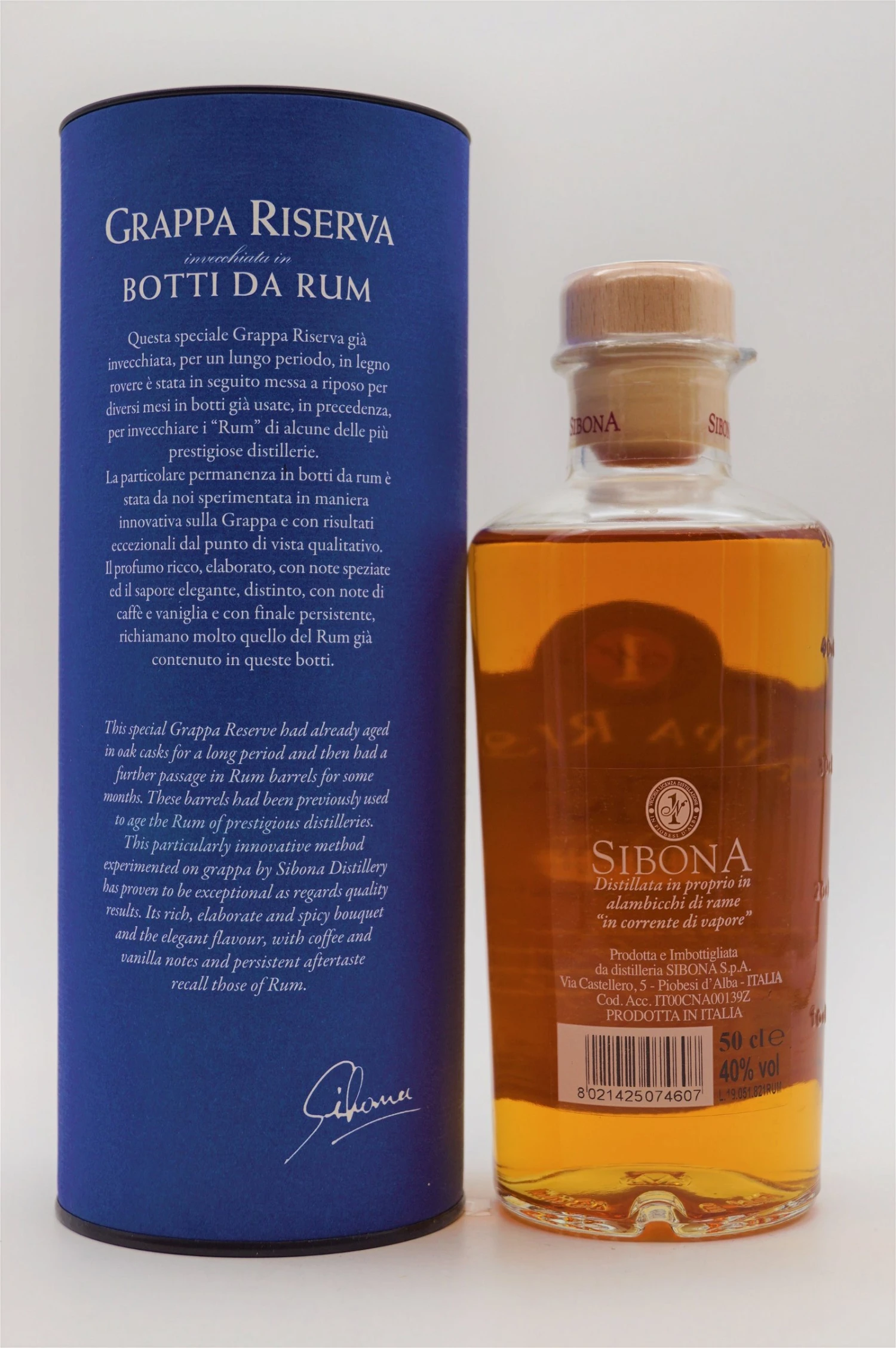 Grappa Riserva Rum Wood Finish 2 Grappa Riserva Rum Wood Finish – Bild 2