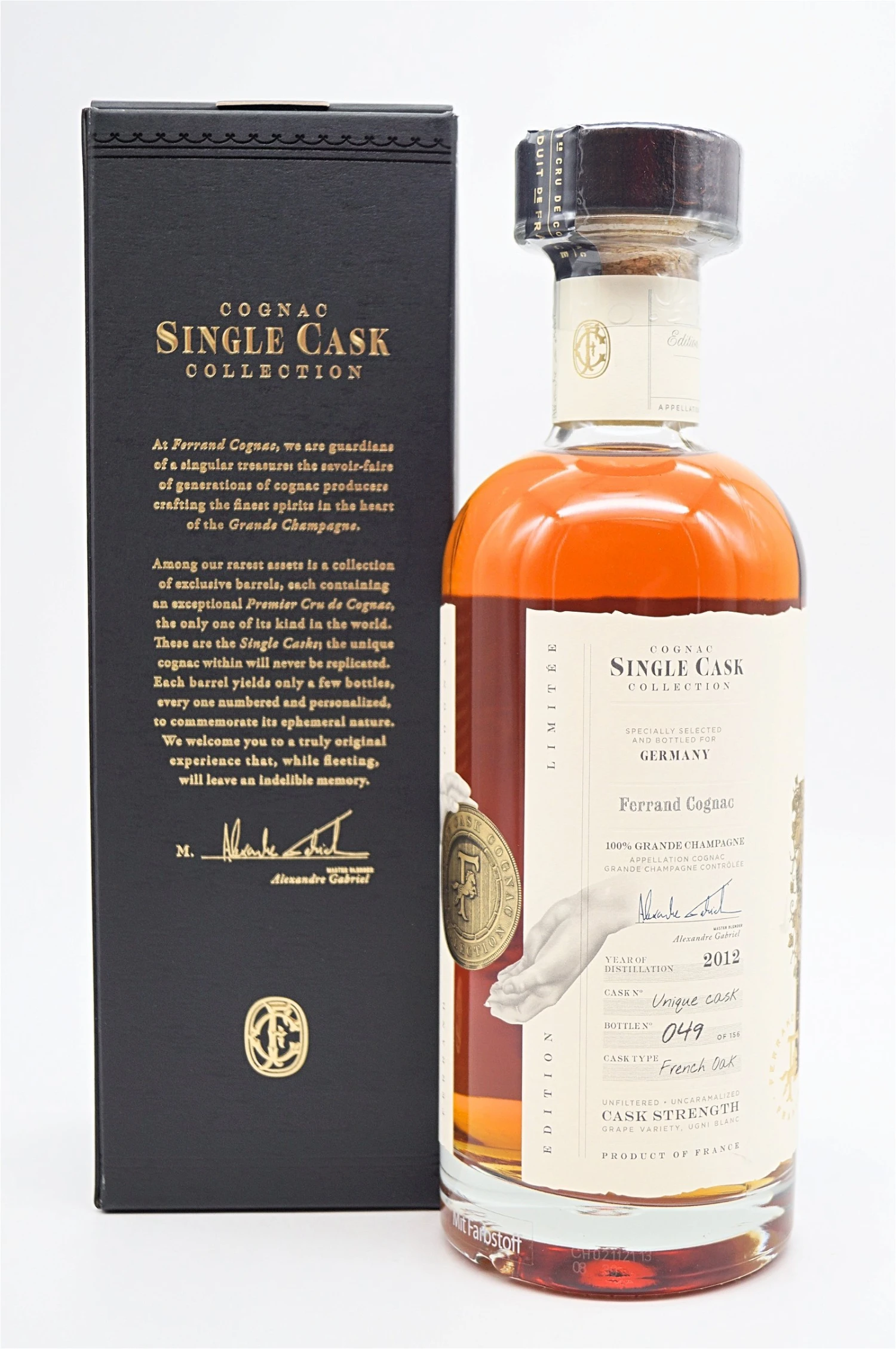 Single Cask Collection Vintage 2012 Cognac 2 Single Cask Collection Vintage 2012 Cognac – Bild 2