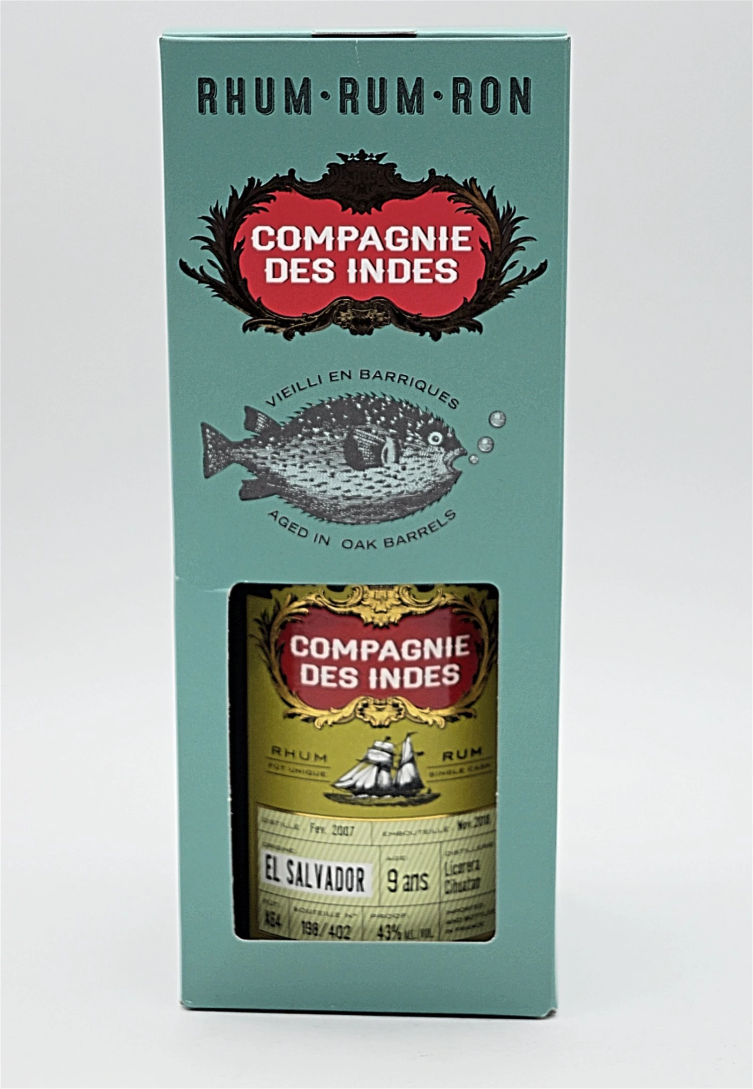 El Salvador 9 Jahre Rum 1 El Salvador 9 Jahre Rum