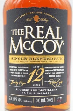 12 Jahre Single Blended Rum 40 % -Edler Wein Genuss dsc09330