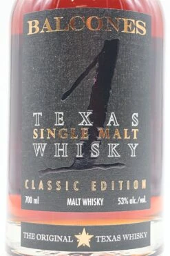 Texas Single Malt Classic Edition 7 Texas Single Malt Classic Edition -Edler Wein Genuss dsc09356