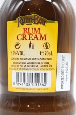 Rum-Bar Rum Cream -Edler Wein Genuss dsc09427