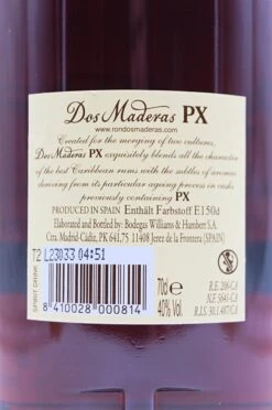 5+5 PX Triple Aged Rum -Edler Wein Genuss dsc09437