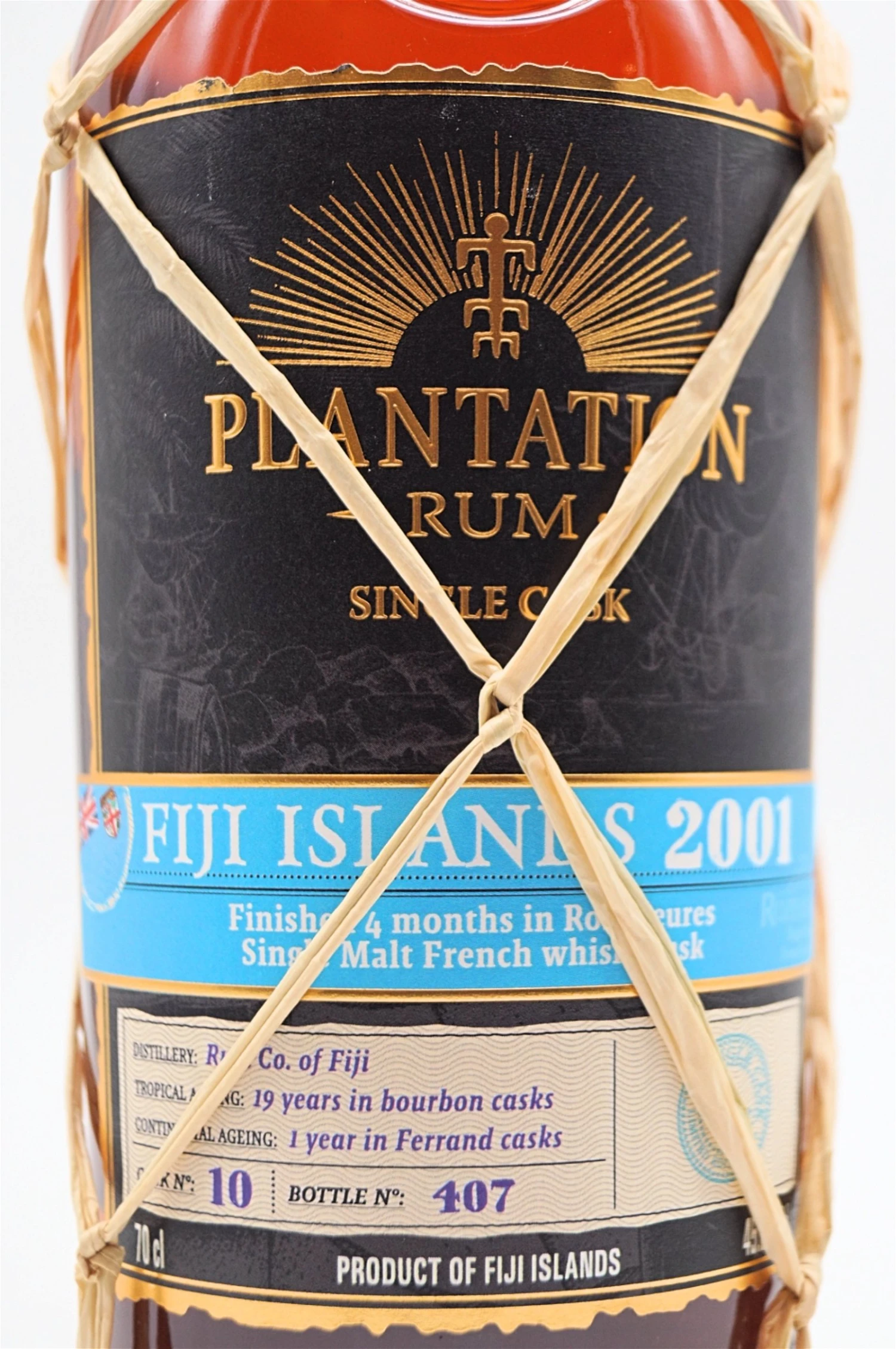 Fiji Islands 2001 Rozelieures Single Malt French Whisky Cask Finish 4 Fiji Islands 2001 Rozelieures Single Malt French Whisky Cask Finish – Bild 4
