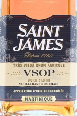 SAINT JAMES VSOP Tres Vieux Rhum Agricole 7 SAINT JAMES VSOP Tres Vieux Rhum Agricole -Edler Wein Genuss dsc09536