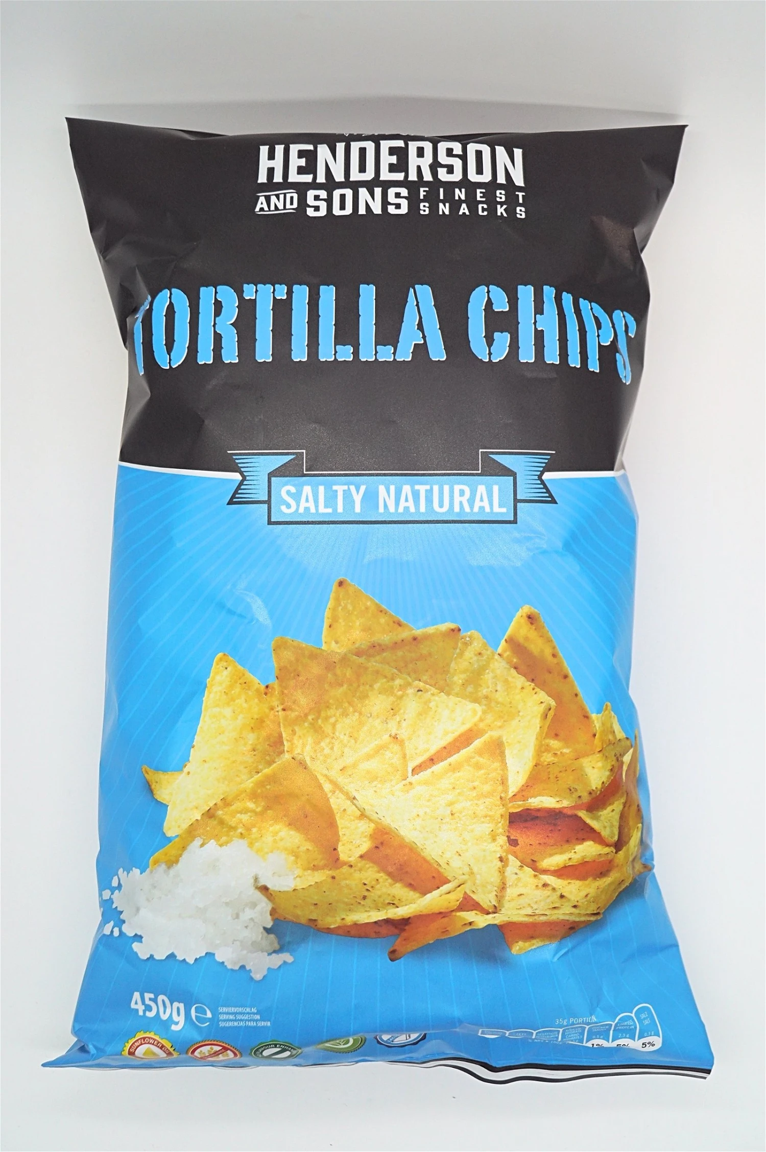Tortilla Chips Salty Natural 12x450g Sparset 2 Tortilla Chips Salty Natural 12x450g Sparset – Bild 2