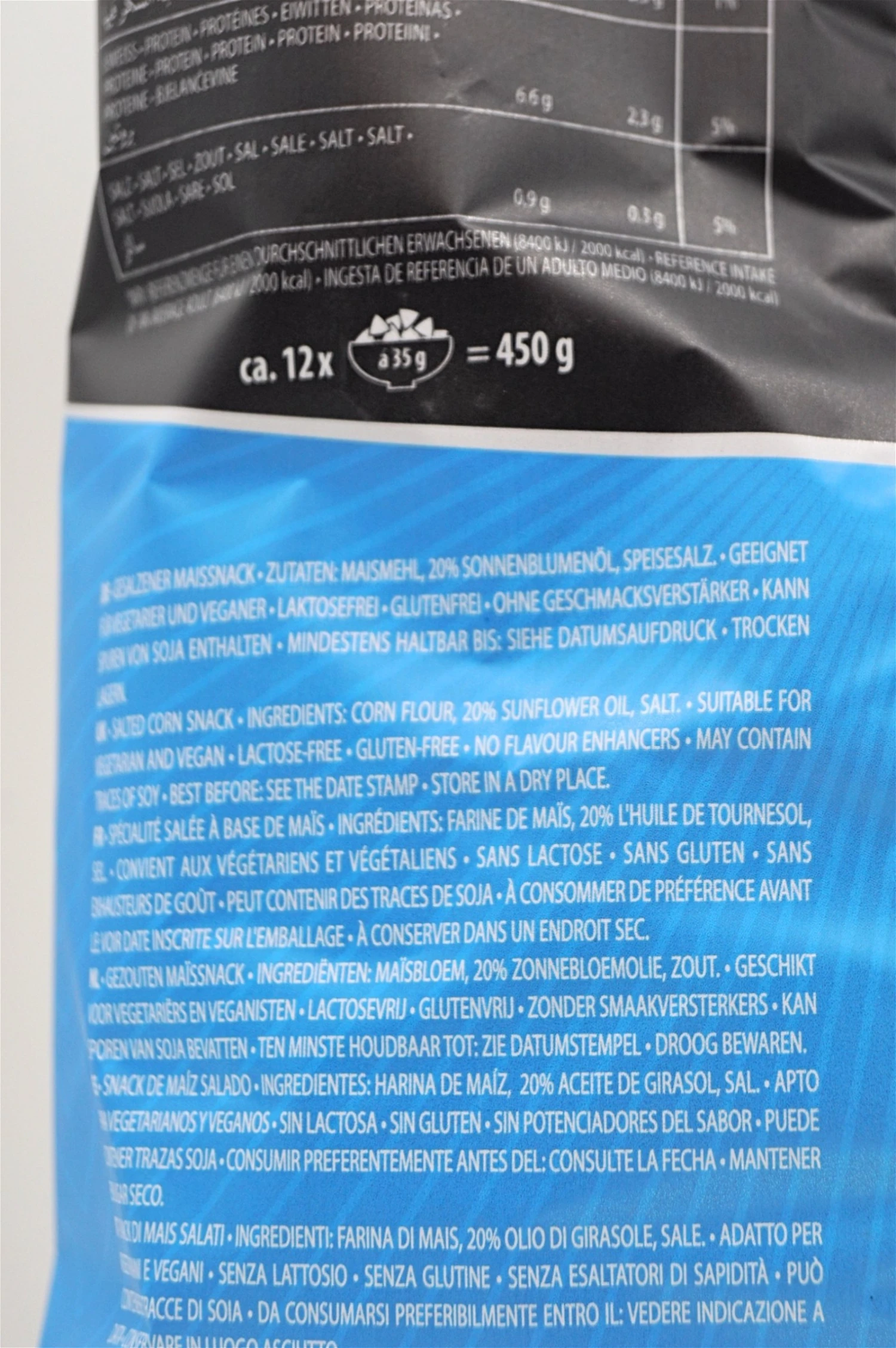 Tortilla Chips Salty Natural 12x450g Sparset 4 Tortilla Chips Salty Natural 12x450g Sparset – Bild 4