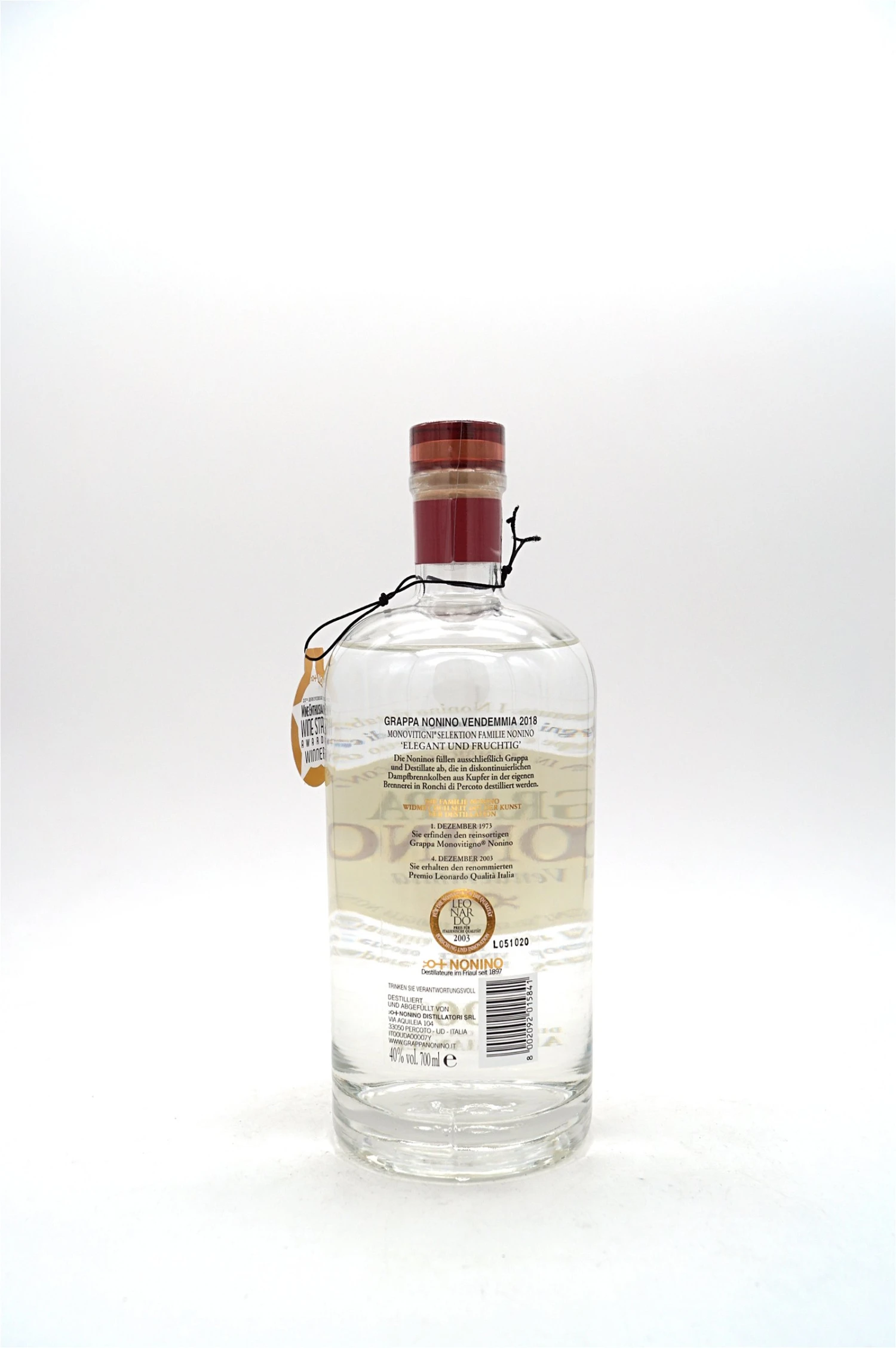 Vendemmia Bianca 2018 Grappa 2 Vendemmia Bianca 2018 Grappa – Bild 2