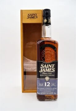 SAINT JAMES 12 Jahre Vieux Agricole Rhum In Holzbox